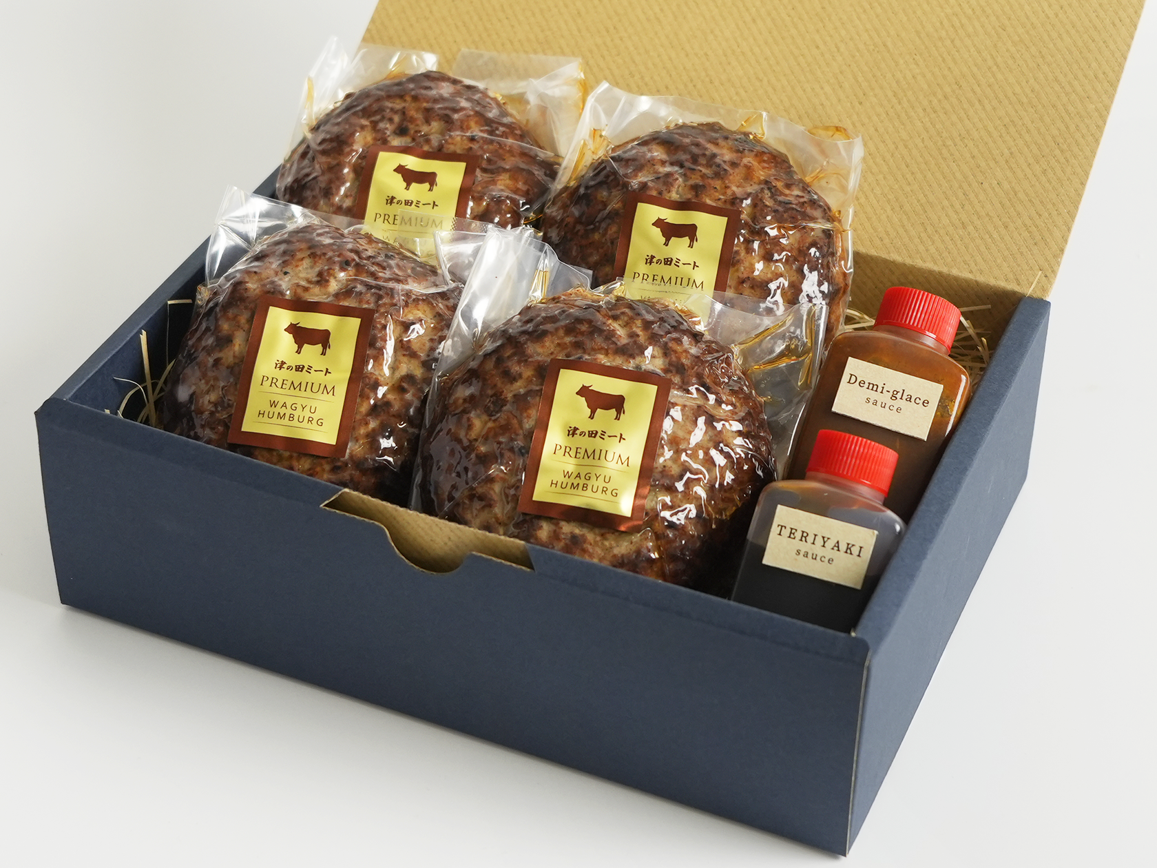 ハンバーグ 和牛ハンバーグ 4個入 – 津の田ミート オンラインショップ